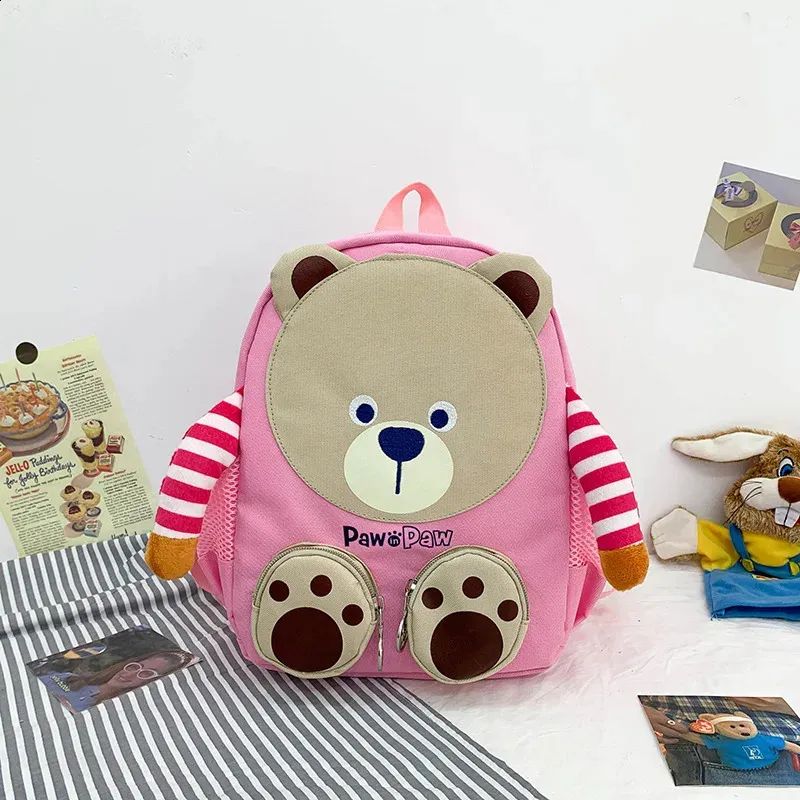Sac à dos  PAW PAW Mignon pour Enfants ROSE