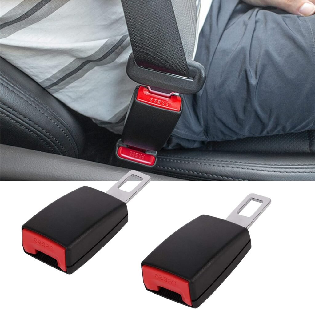 Extension de Boucle de Ceinture de Sécurité – 4 Pièces pour Plus de Confort et Sécurité en Voiture