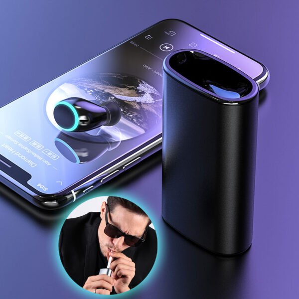 Écouteurs Sans Fil VALDUS A13 TWS 3EN1 – Boîtier 1000mAh avec Allume-Cigare - الصورة 2