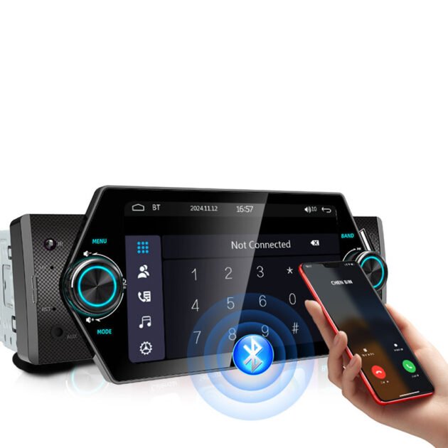 Lecteur multimédia MP5/SD/USB/FM – écran tactile 6,9"