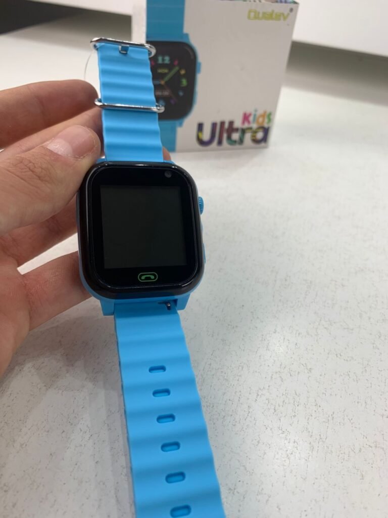 Montre intelligente avec fonction d’appel d’urgence SOS et camera