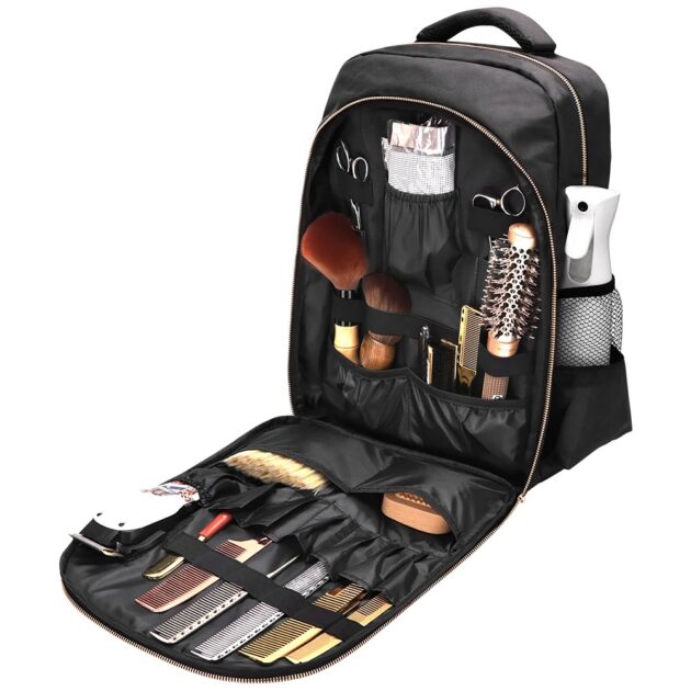 Sac à dos professionnel pour outils de coiffure