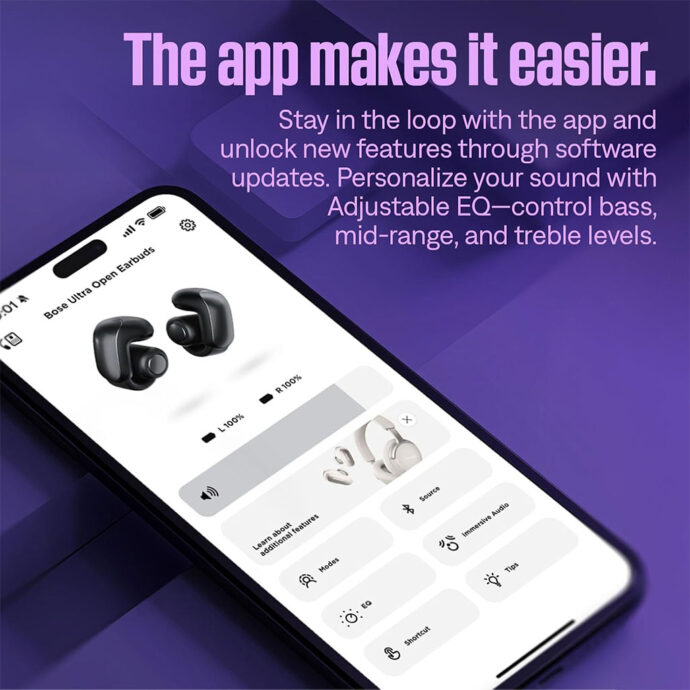 ⁦Bose Ultra Open – Écoute du monde⁩ - الصورة ⁦5⁩