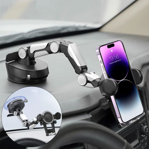 Support voiture 360° pour téléphone