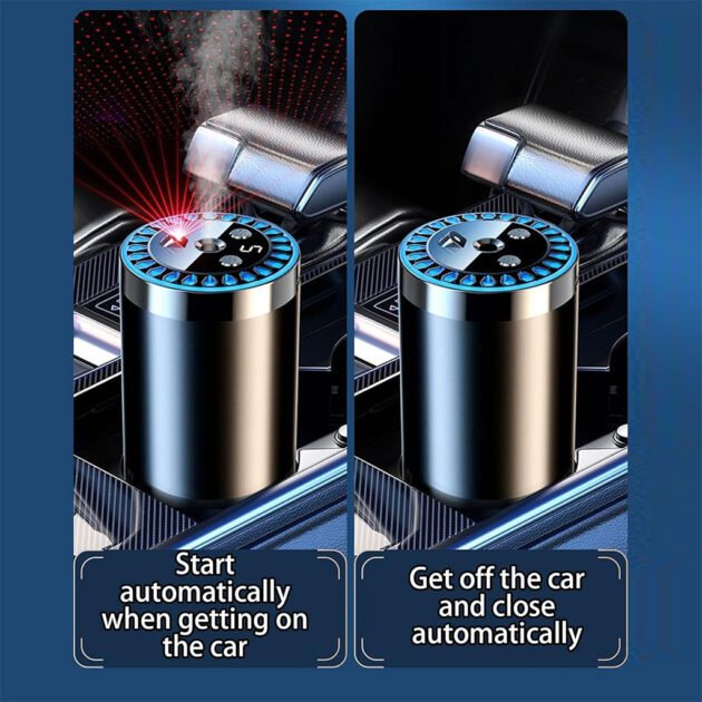 Diffuseur d'Arômes Polyvalent Avec LED Ciel étoilé pour voiture