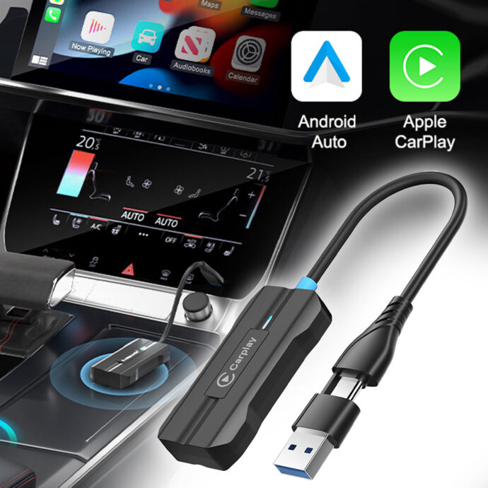 ⁦CarPlay et Android Auto sans fil pour voiture⁩ - الصورة ⁦5⁩