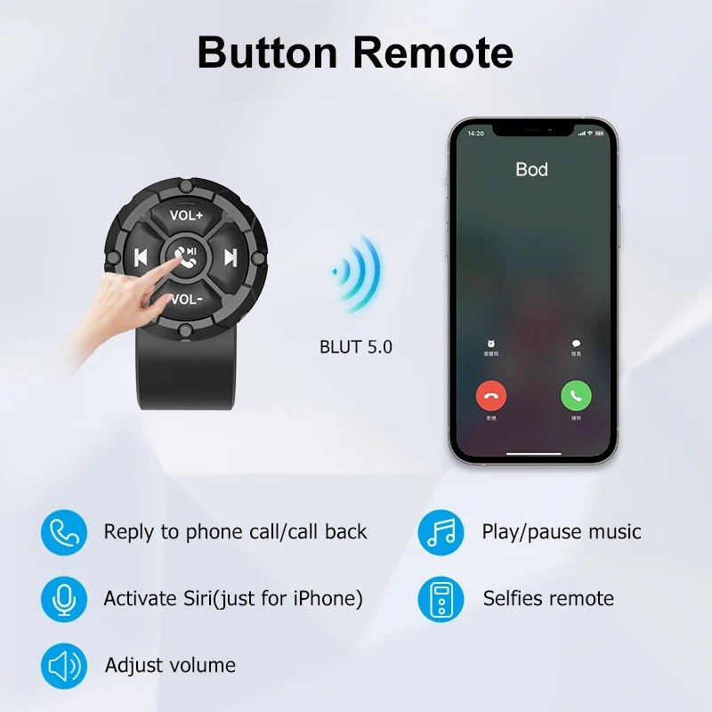 Contrôleur Bluetooth Multimédia pour Contrôler l’audio et les appels - الصورة 5