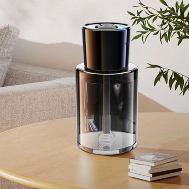 Diffuseur d’aromathérapie pour voiture avec lumière ciel étoilé