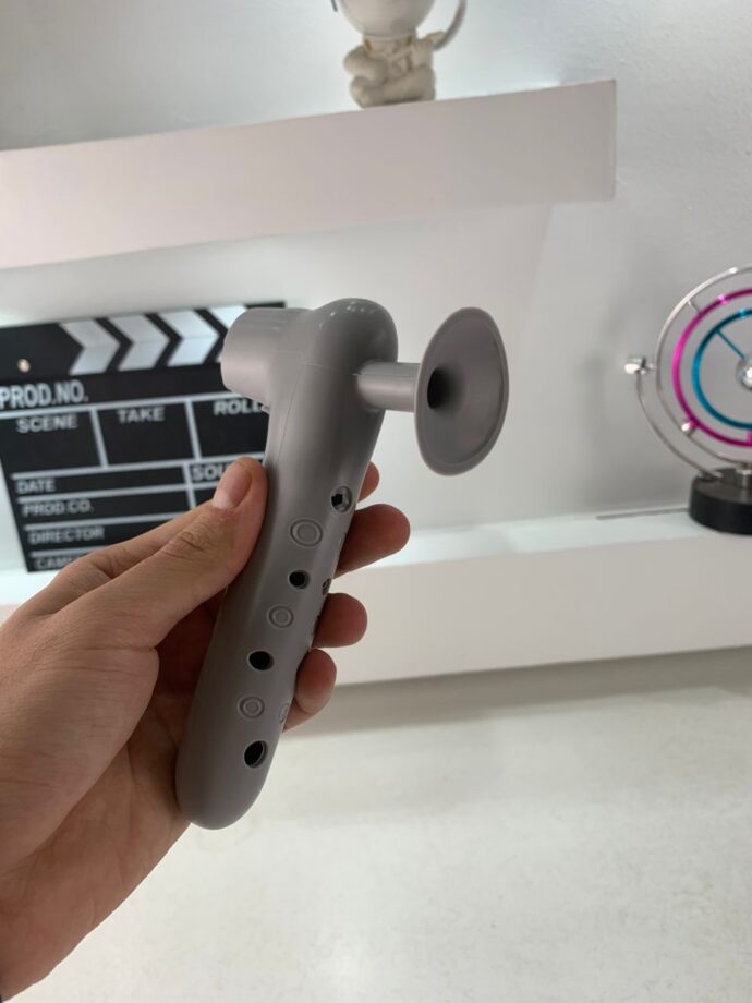 ⁦Poignée de porte en silicone avec ventouse pour absorber le choc 1Pcs⁩ - الصورة ⁦2⁩