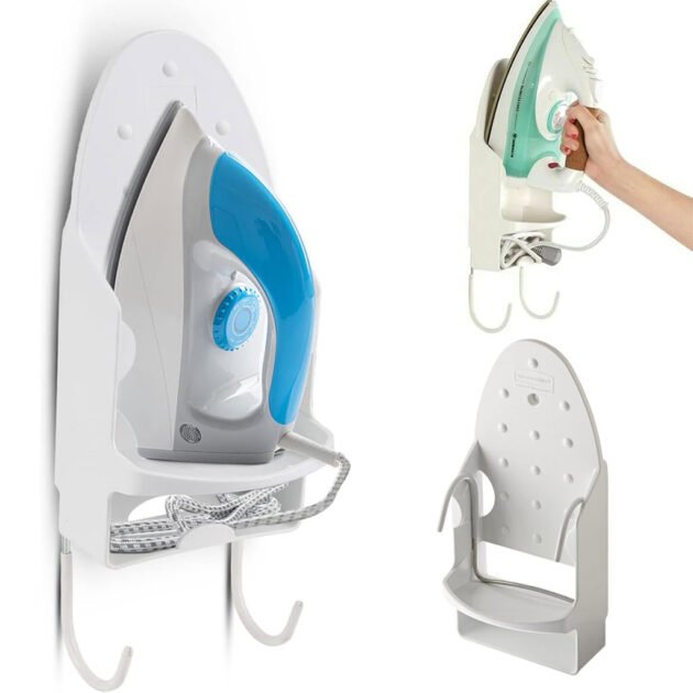 Porte mural pour fer à repasser et planche