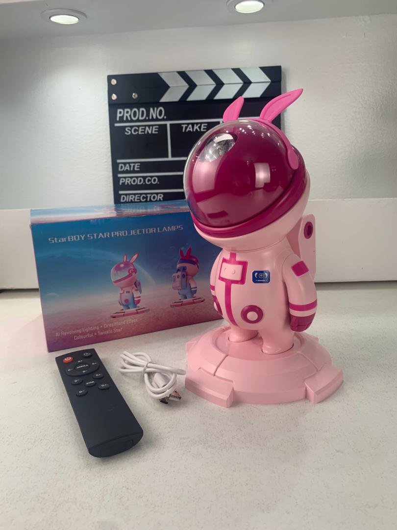 Projecteur Galaxie Lumière – Design Astronaute pour Enfants et Adultes - الصورة 4