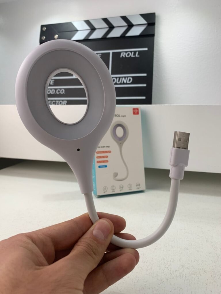 Lampe LED USB de Lecture à Commande Vocale  intelligente