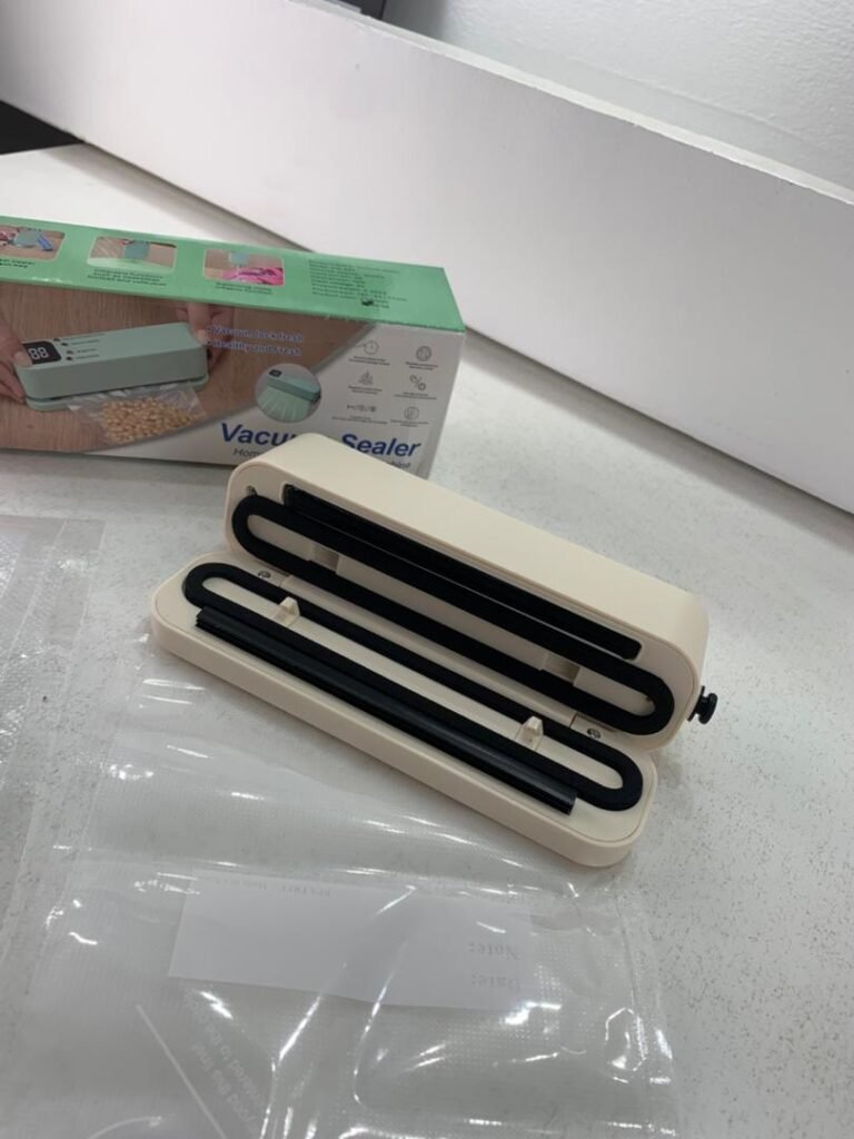 Mini scelleuse sous vide et Extracteur d’air portable 60 ka avec 3 niveaux de température