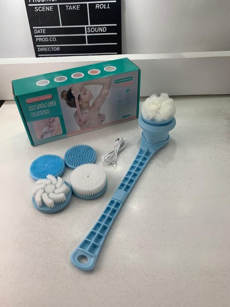Brosse nettoyante électrique rotative pour bain