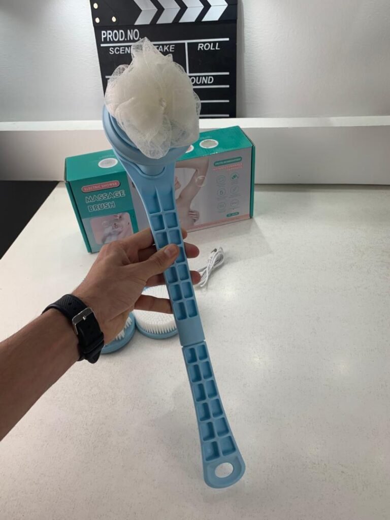 Brosse nettoyante électrique rotative pour bain