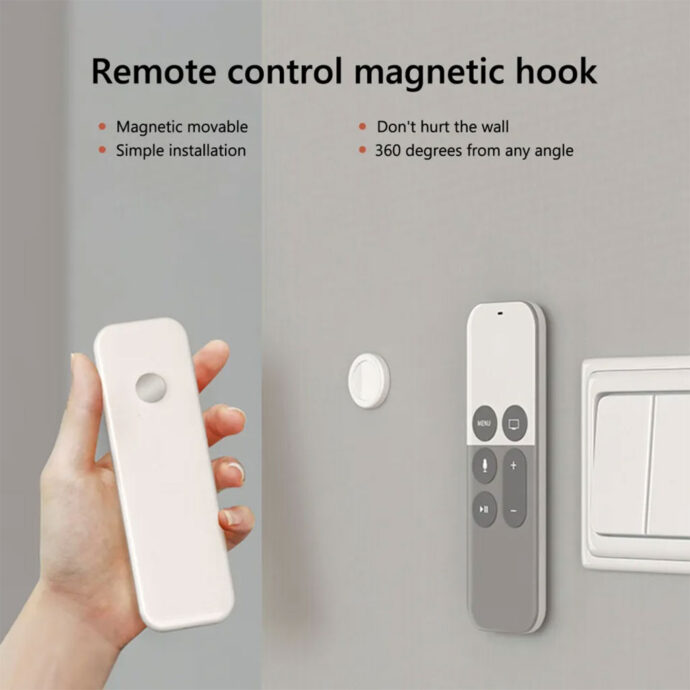 ⁦Support mural magnétique pour télécommande et Accessoires 6Pcs⁩ - الصورة ⁦3⁩