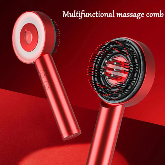 ⁦Brosse de massage électrique et applicateur d’huile pour cuir chevelu⁩ - الصورة ⁦4⁩