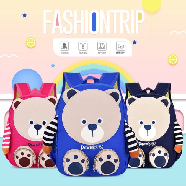 PACK Sac à dos Mignon PAW PAW + MAGIC BOOK  – Ensemble enfant (4 livres + matériel)