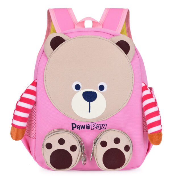 Sac à dos  PAW PAW Mignon pour Enfants ROSE