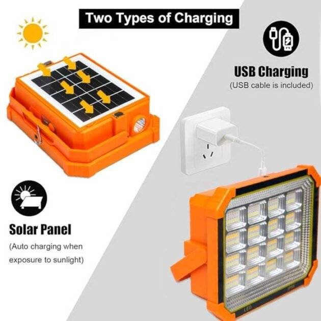 Projecteur LED multifonctions – éclairage puissant 4000 mAh