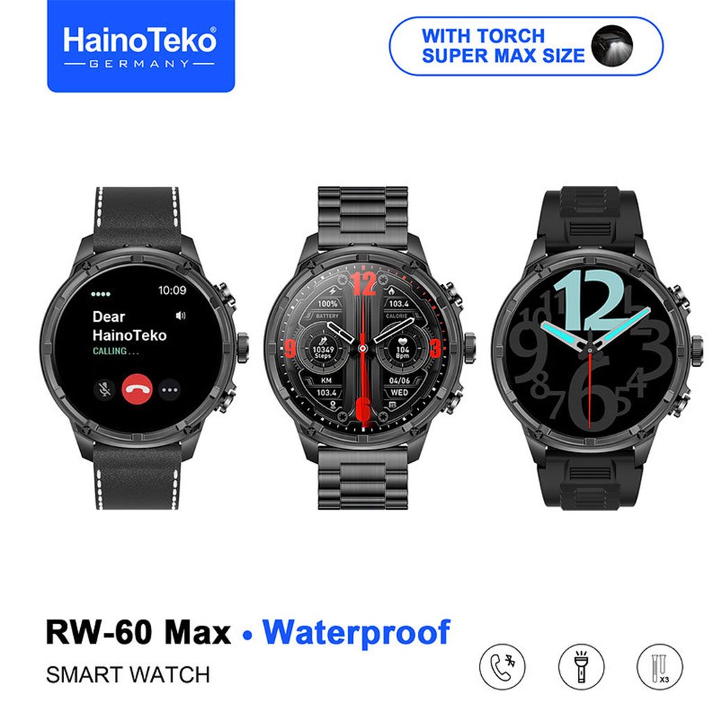 Montre Haino Teko RW-60 Max 3 bracelets inclus - الصورة 2