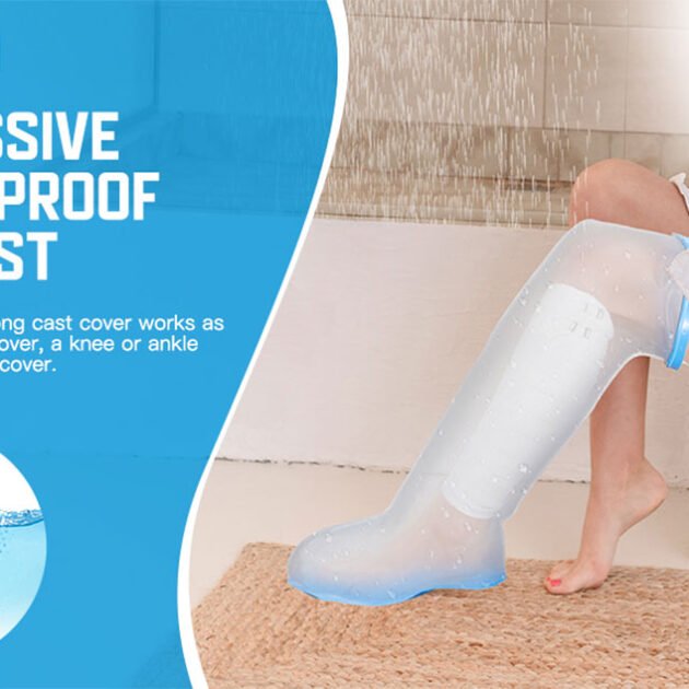 Couvre-Plâtre Étanche pour Douche – Protection Jambe Adulte