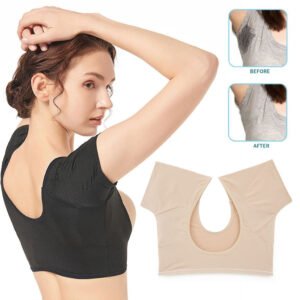 Coussinets Anti-Transpiration en Forme de T-Shirt – Réutilisables et Lavables