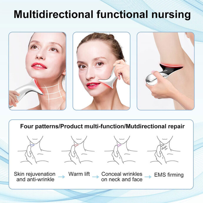 ⁦STARICARE Appareil Anti Rides Ultrasonique pour Visage⁩ - الصورة ⁦5⁩