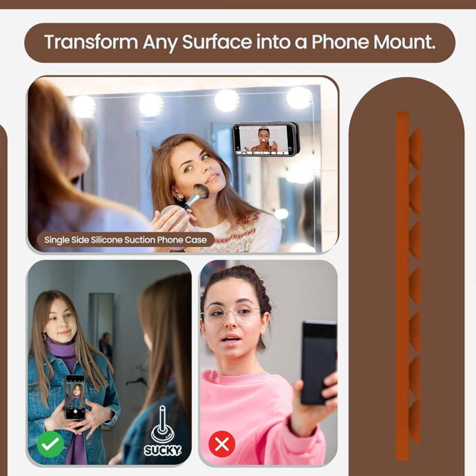 ⁦Support de téléphone Mains Libre à Ventouse⁩ - الصورة ⁦8⁩