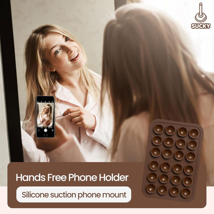 ⁦Support de téléphone Mains Libre à Ventouse⁩ - الصورة ⁦4⁩