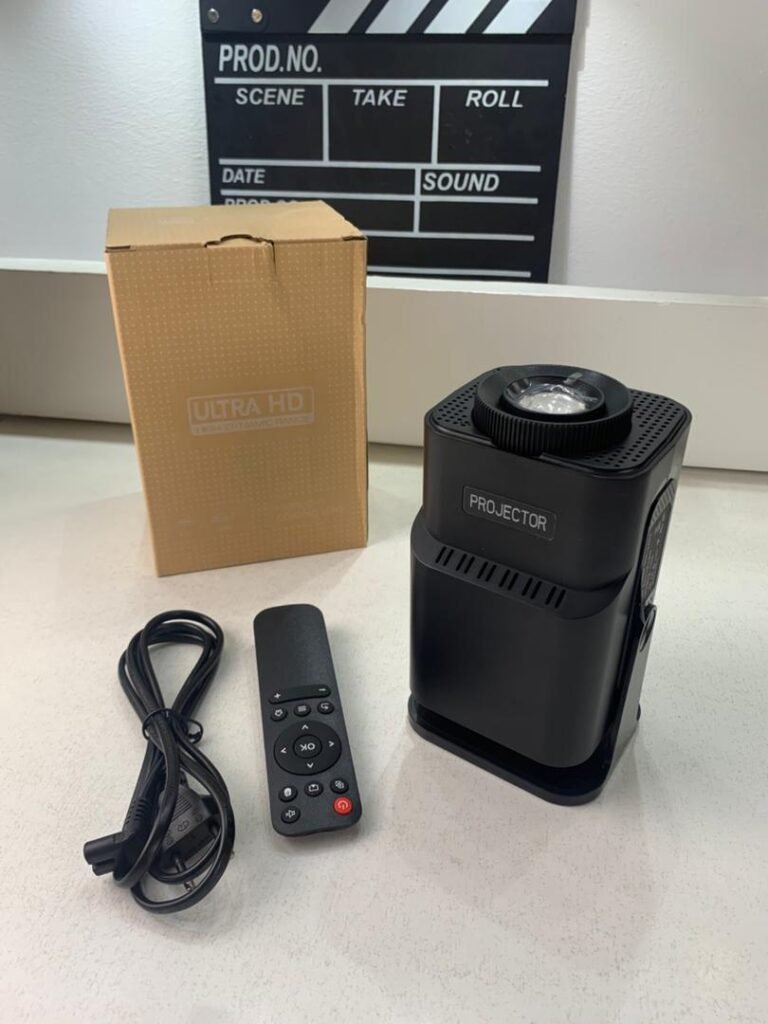 Projecteur Cinéma Maison Portable HD rotatif à 180° système Android 11