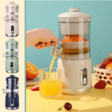 Extracteur de jus d'orange Presse-agrumes électrique portable  600 ml Rechargeable Moteur Silencieux
