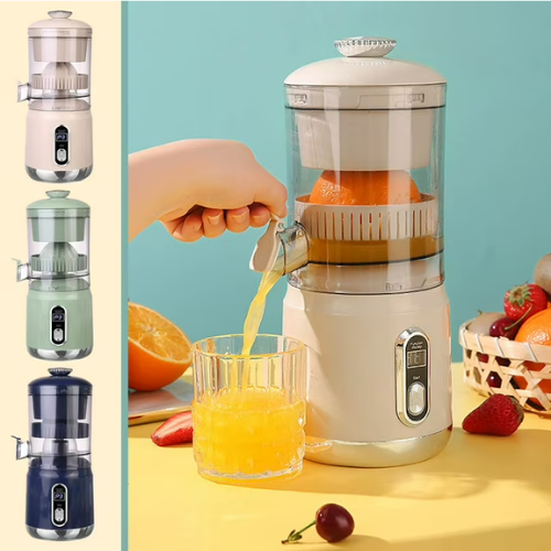 Extracteur de jus d'orange Presse-agrumes électrique portable  600 ml Rechargeable Moteur Silencieux