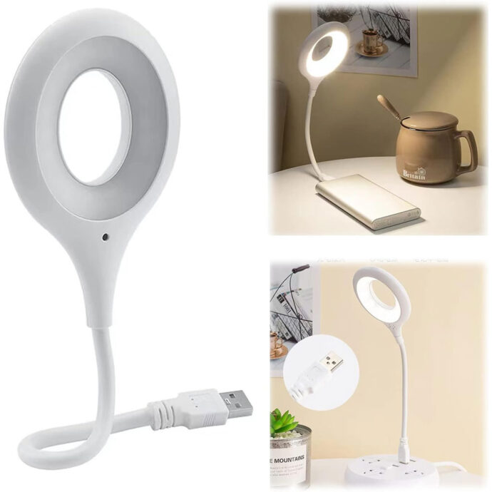 ⁦Lampe LED USB de Lecture à Commande Vocale  intelligente⁩ - الصورة ⁦3⁩
