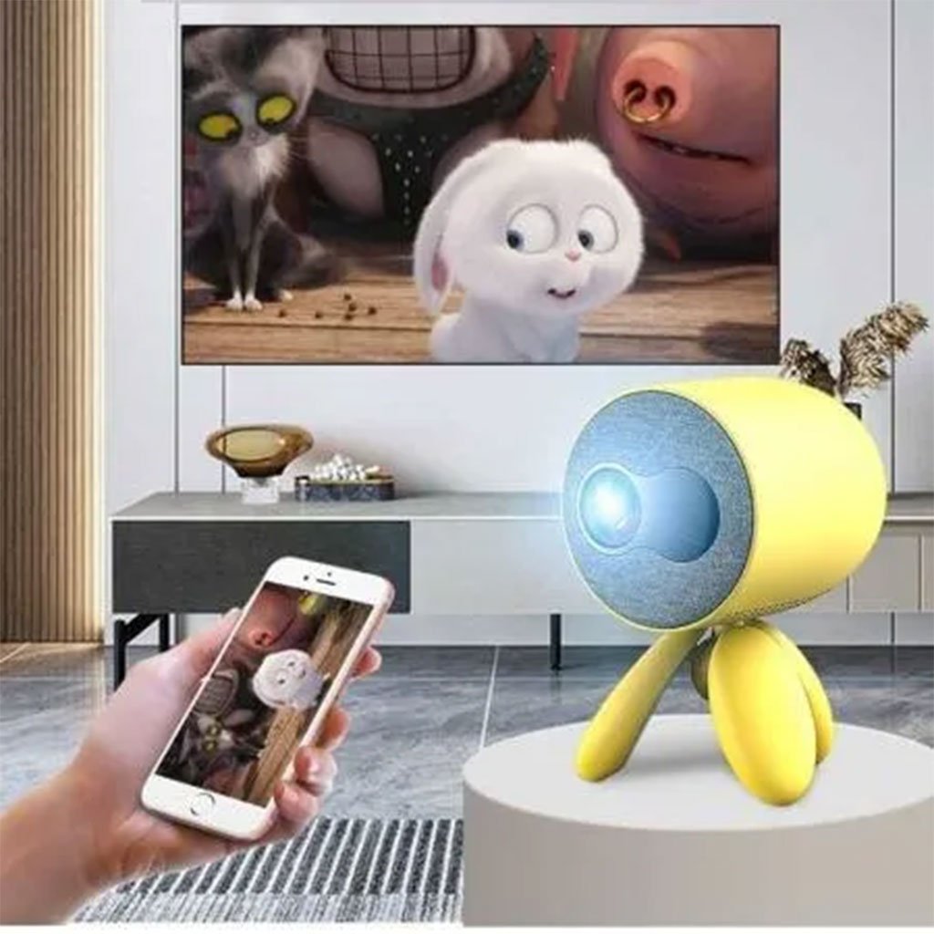 Projecteur HD 1080p compatible avec smartphones haut-parleurs - الصورة 7