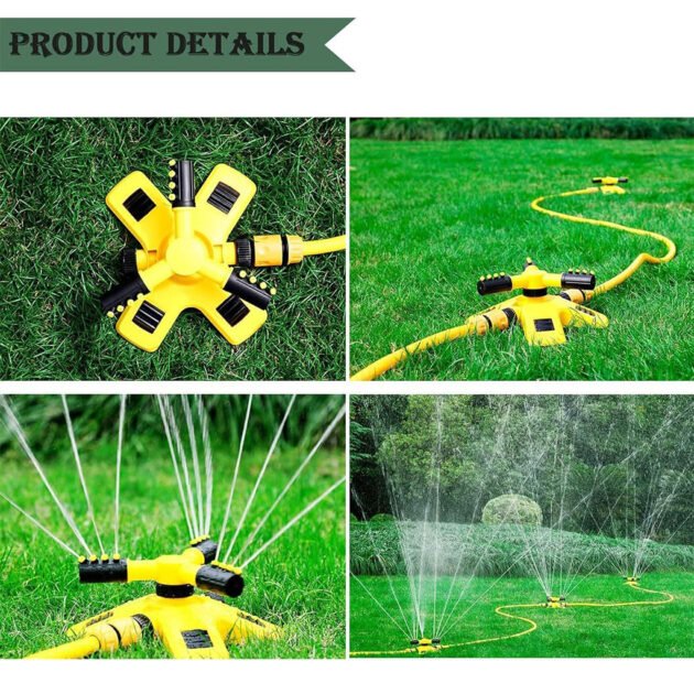 arroseur de jardin tournant 360°