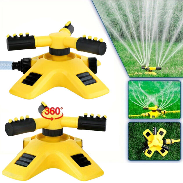 arroseur de jardin tournant 360°