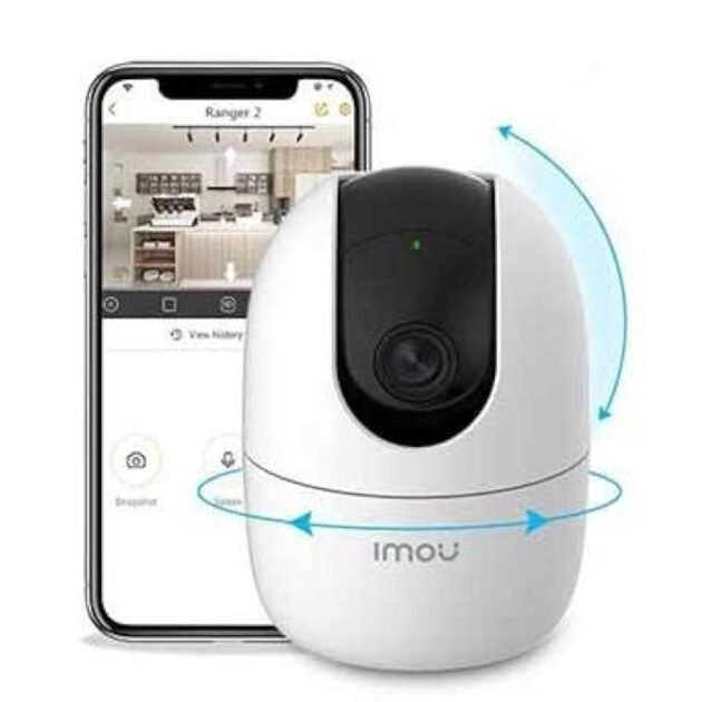 Caméra IMOU Ranger 2 3MP 2K Panoramique et Inclinable – Vision Intelligente à 360°