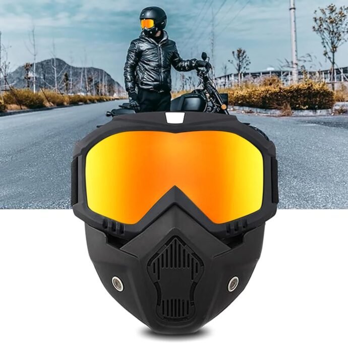 ⁦Masque & Gants Moto – Protection, Confort et Performance réunis⁩ - الصورة ⁦7⁩