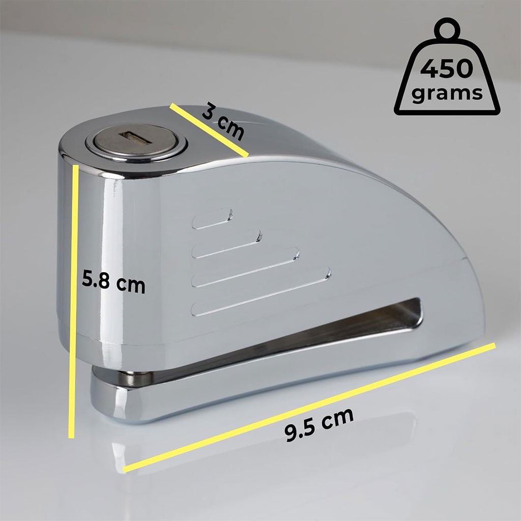 Antivol à Disque 110 dB avec Alarme – Sécurité Maximale pour Vélo et Moto - الصورة 5