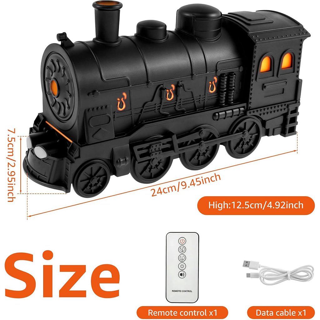 Diffuseur d'Huiles Essentielles en Forme de Train - الصورة 3