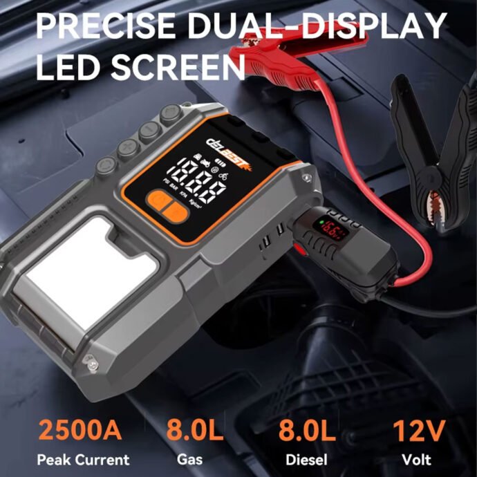 ⁦Booster Batterie Beetro BE170 4-en-1 – L'Ultime Sécurité Routière⁩ - الصورة ⁦5⁩