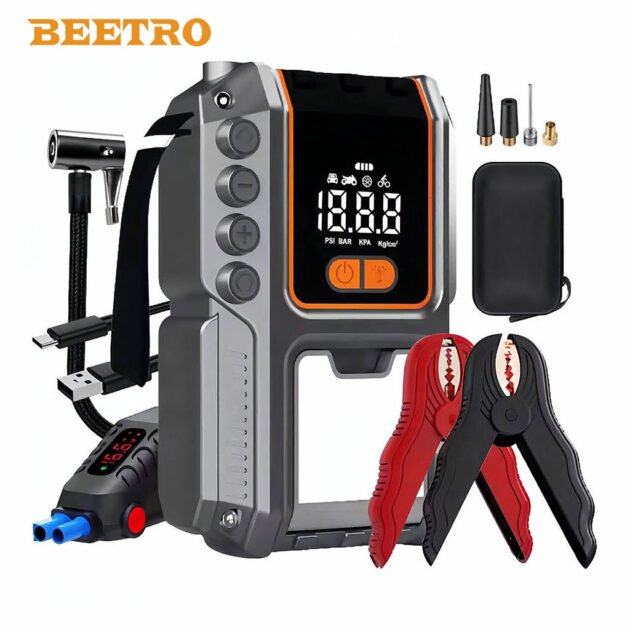 Booster Batterie Beetro BE170 4-en-1 – L'Ultime Sécurité Routière