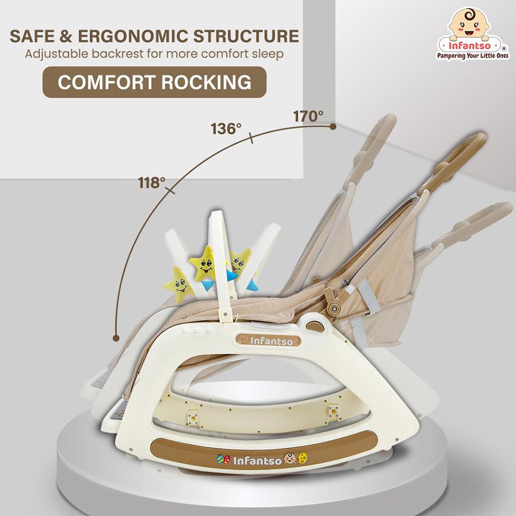 Chaise Multifonction 5 en 1 pour enfants avec poignée parentale inclinaison multi-positions - الصورة 4