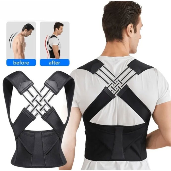 ⁦Ceinture Correcteur de Posture réglable pour le dos unisexe⁩ - الصورة ⁦2⁩