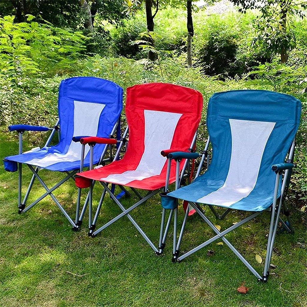Chaise de Camping Pliable Légère et Durable avec Porte-Gobelet - الصورة 4