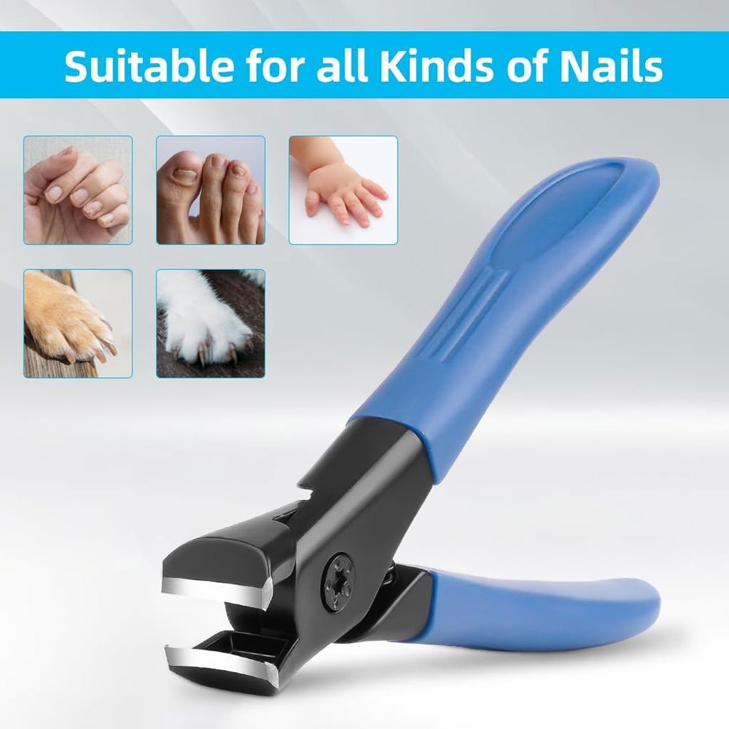 Coupe-ongles courbés en acier inoxydable pour ongles épais - الصورة 4