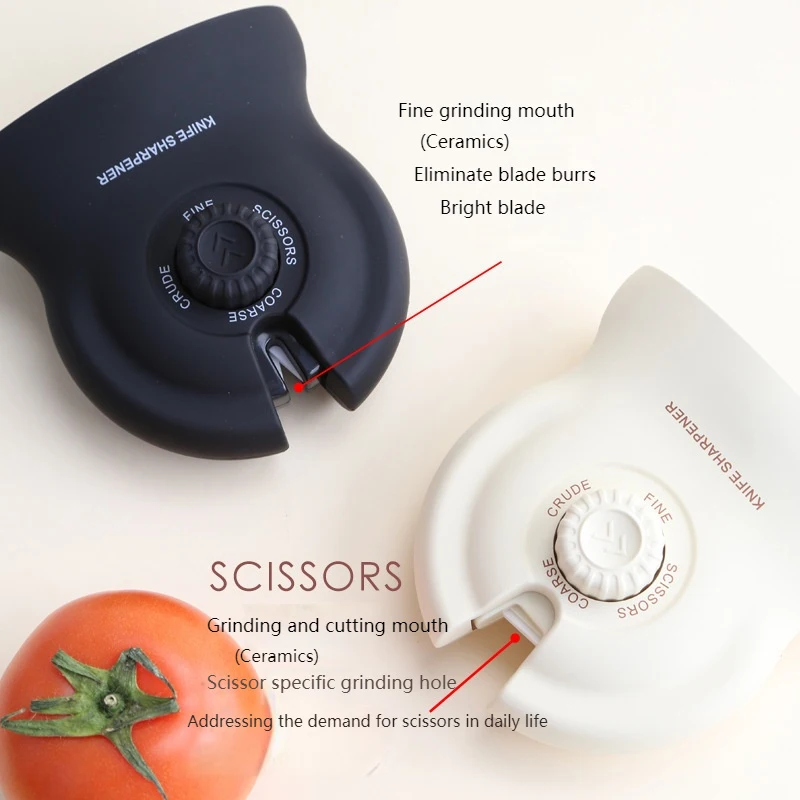 Aiguiseur de Couteaux et Ciseaux 3-en-1 - الصورة 3