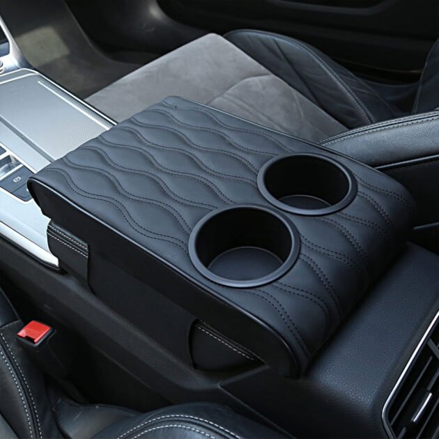 Accoudoir de Voiture avec porte-gobelet intégré (8,9 cm)