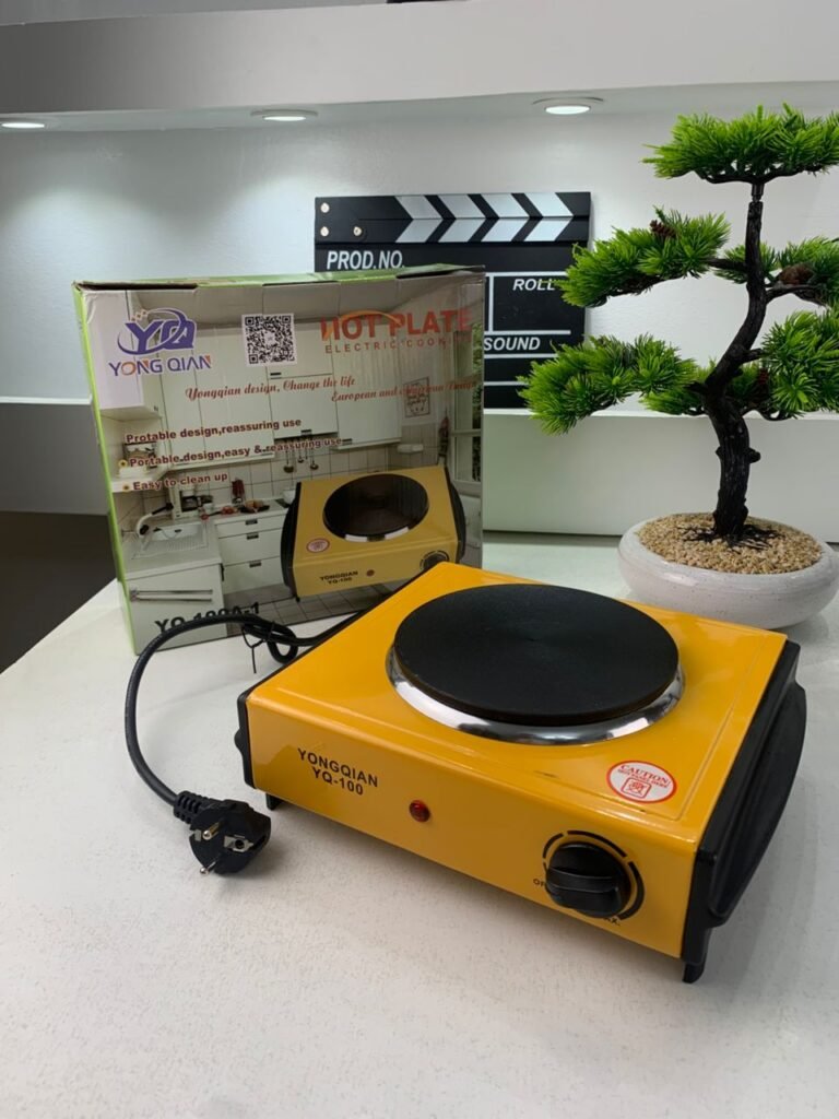 Plaque Chauffante Électrique 1000W – Chauffage Rapide et Polyvalent